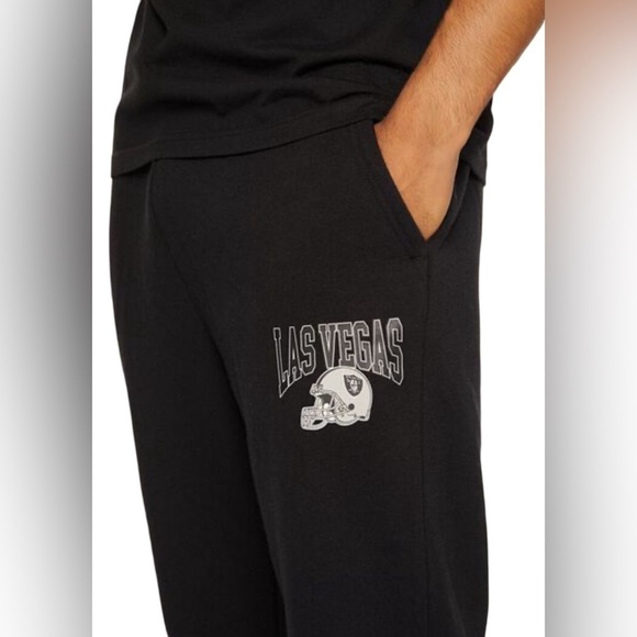 Forever 21 Men’s Las Vegas Raiders Black Sweatpants XXL - Picture 6 of 9